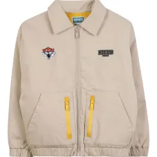 Бомбер с вышитым логотипом