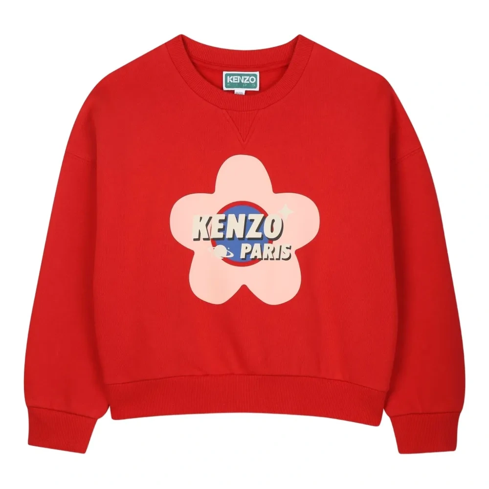 толстовка с цветочным принтом