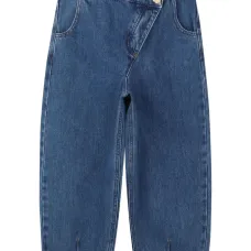 Джинсы асимметричного кроя