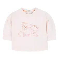 Комплект из топа и шортов с принтом