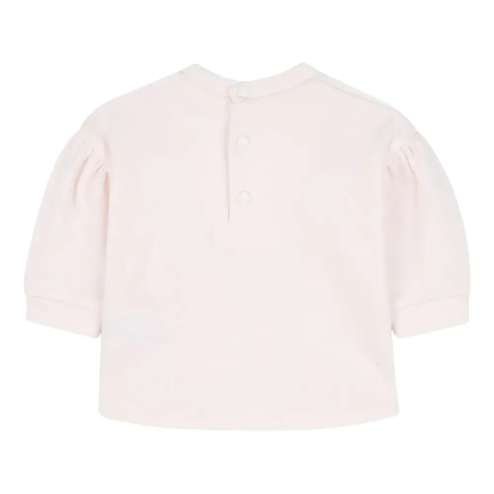 Комплект из топа и шортов с принтом