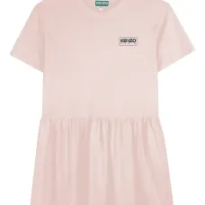 платье-футболка с логотипом