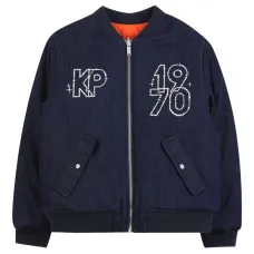 джинсовый бомбер