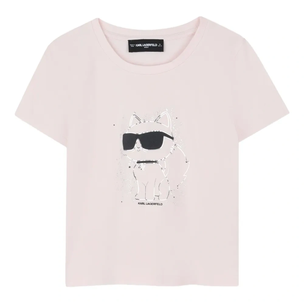 Футболка с принтом Choupette