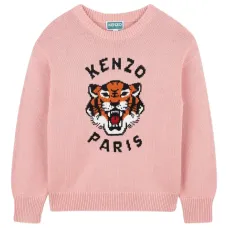 Свитер с декором Tiger Head