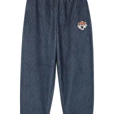 Вельветовые брюки с эластичным поясом