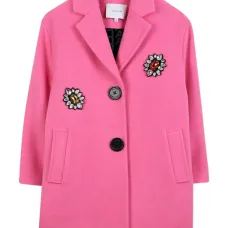 Пальто с вышивкой