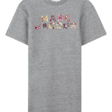 платье-футболка с логотипом