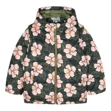 Пуховик с цветочным принтом Пуховик с цветочным принтом