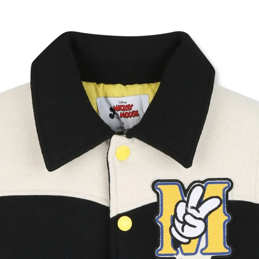 Бомбер с вышитым логотипом из коллаборации с Mickey Mouse