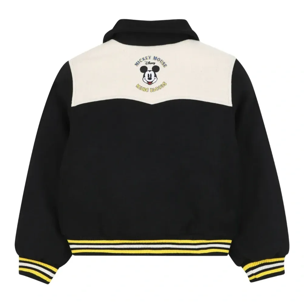 Бомбер с вышитым логотипом из коллаборации с Mickey Mouse