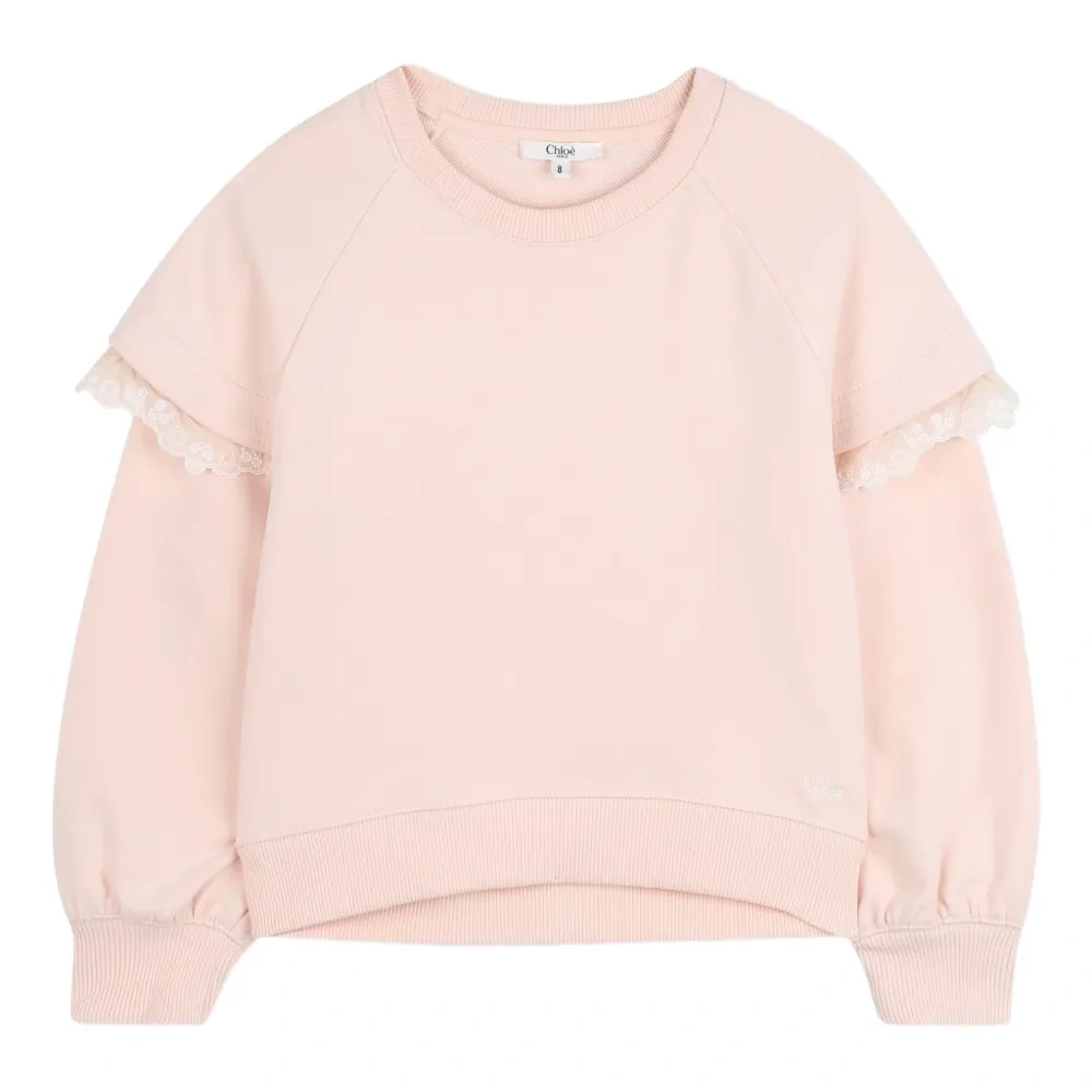 толстовка с оборками