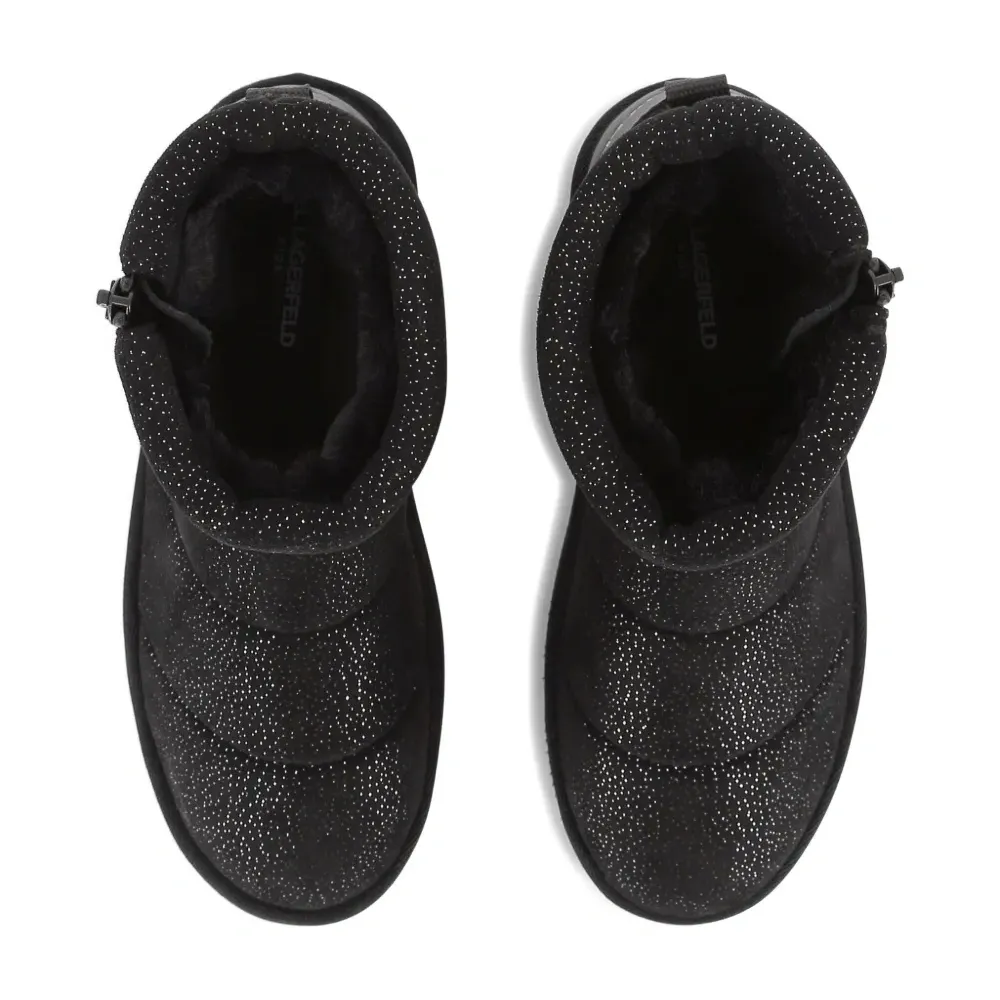 Ботинки с кристаллами