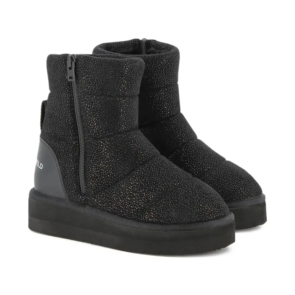 Ботинки с кристаллами