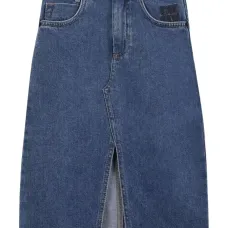 джинсовая юбка-карандаш