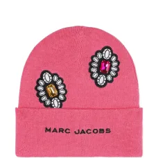 шапка бини со стразами