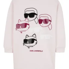 Платье-толстовка с графичным принтом Платье-толстовка с графичным принтом