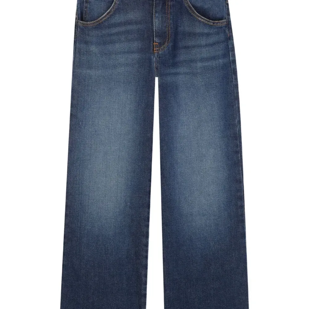 джинсы с эффектом потертости