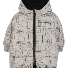 Пуховик с логотипом