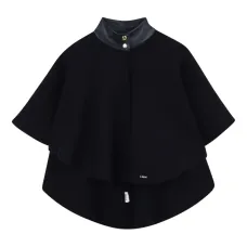 пончо с высоким воротником пончо с высоким воротником