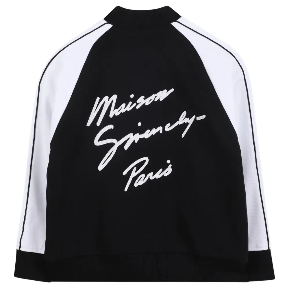 Бомбер с контрастными вставками Бомбер с контрастными вставками