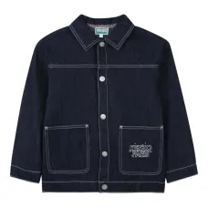 джинсовая куртка с вышивкой