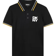 рубашка поло с воротником в полоску