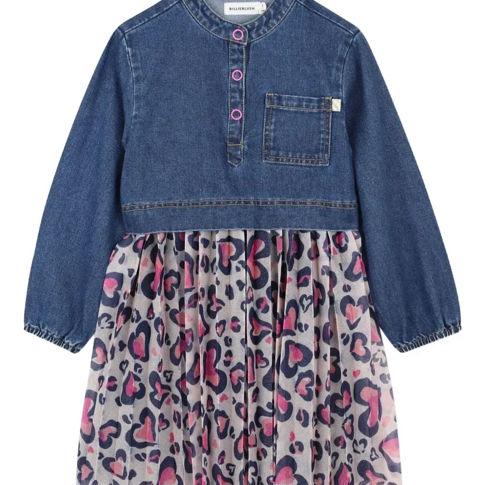 Джинсовое платье на пуговицах Джинсовое платье на пуговицах