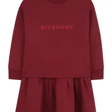 платье-толстовка с логотипом