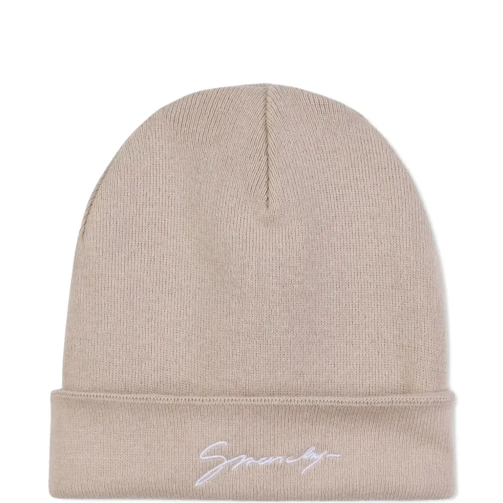 Шапка бини с вышитым логотипом