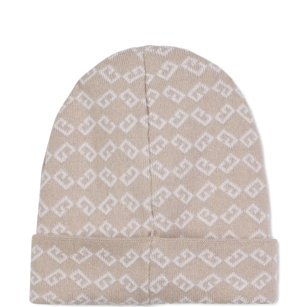 Шапка бини с вышитым логотипом