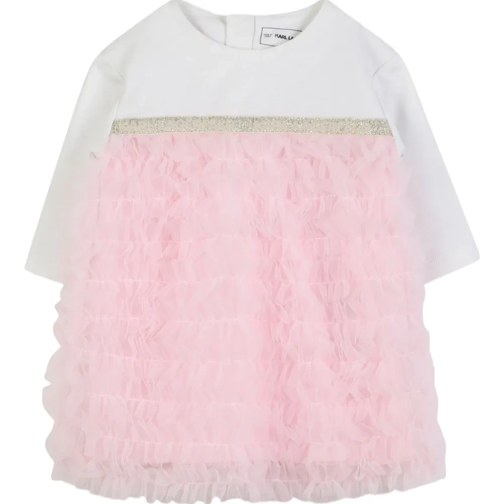 платье с оборками