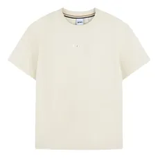 Футболка с тисненым логотипом