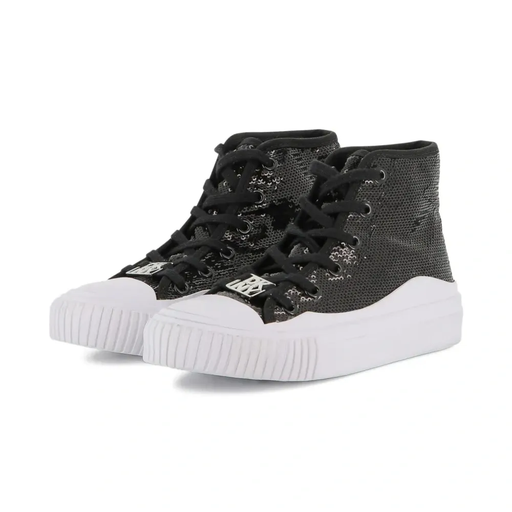 Высокие кеды с пайетками Высокие кеды с пайетками