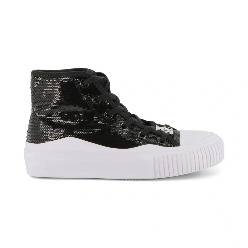 Высокие кеды с пайетками Высокие кеды с пайетками