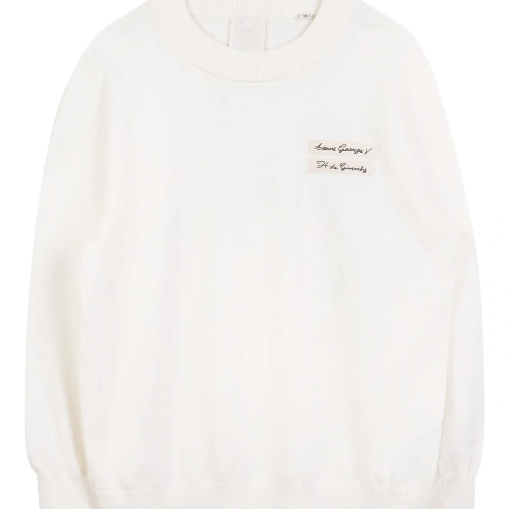 толстовка с нашивкой-логотипом