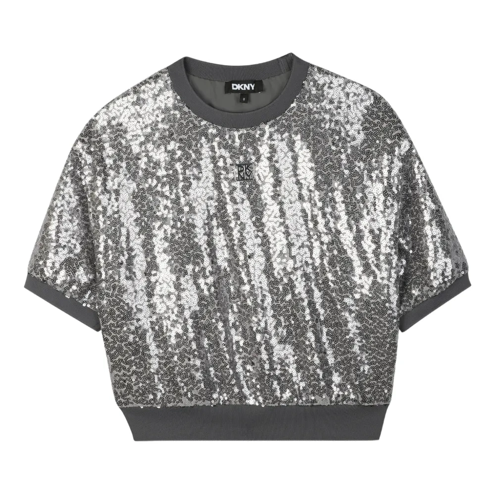 Футболка с пайетками