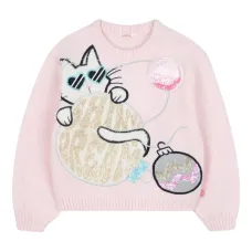 Свитер с пайетками