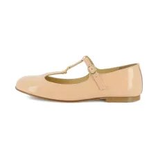 Балетки на плоской подошве