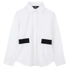 рубашка с логотипом