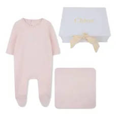 комплект для новорожденного с вышитым логотипом