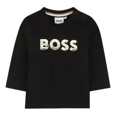 Футболка с длинными рукавами и логотипом