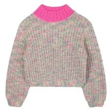 Свитер крупной вязки