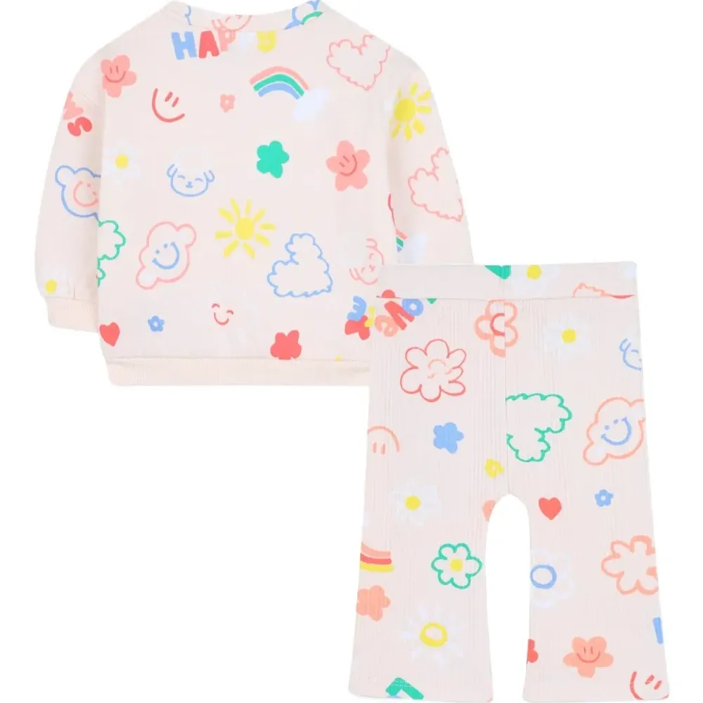 комплект из толстовки и легинсов