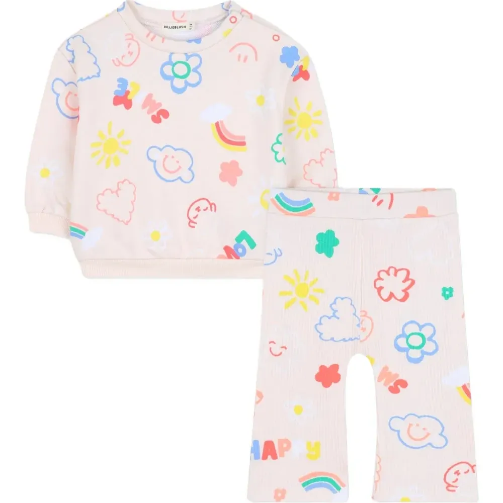 комплект из толстовки и легинсов