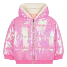 Пуховик с пайетками