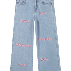 декорированные джинсы