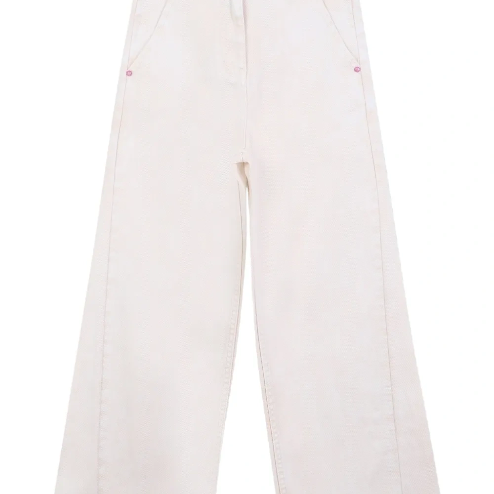 Джинсы с нашивкой-логотипом