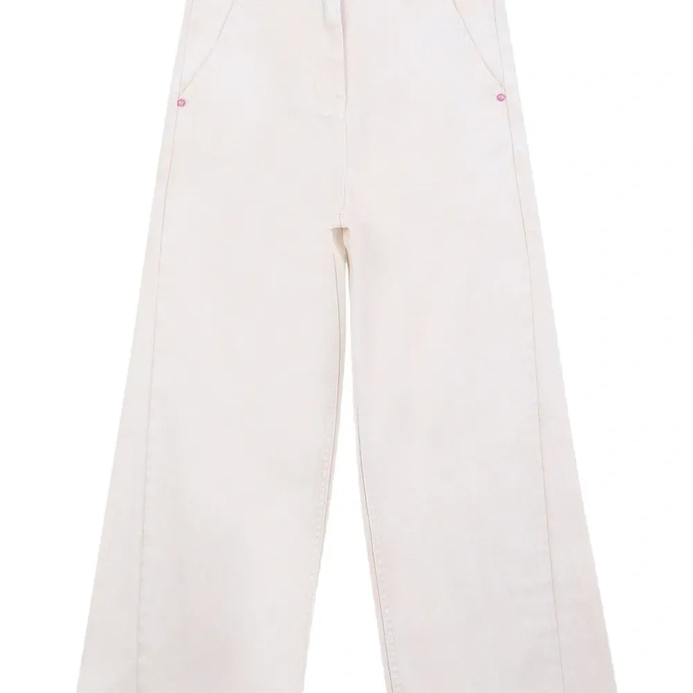 Джинсы с нашивкой-логотипом