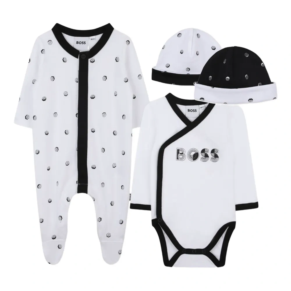 Комплект для новорожденного в горох